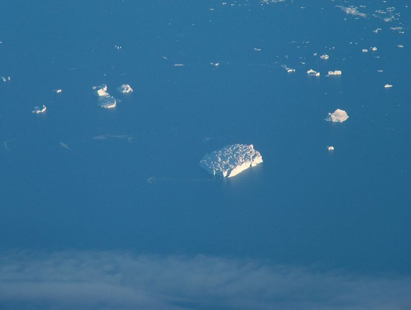 Eisberge vor Grönland