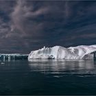 eisberge, wasser und himmel