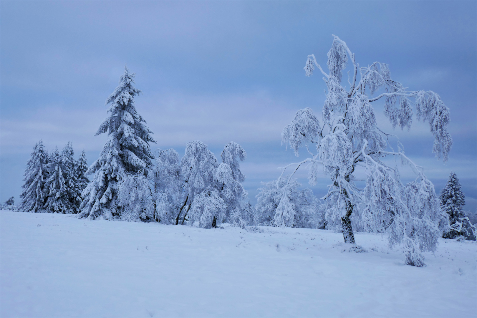 Eisblau