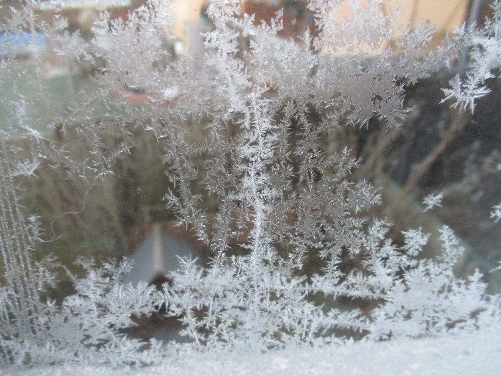 Eisblumen Foto & Bild wasser, eis, schnee, fenster, winter Bilder auf