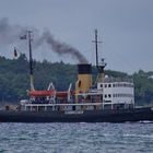 Eisbrecher Stettin in der Kieler Förde 