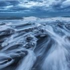 Eisbrocken am Strand - Island