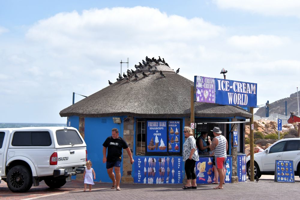 Eisbude an der Mossel Bay