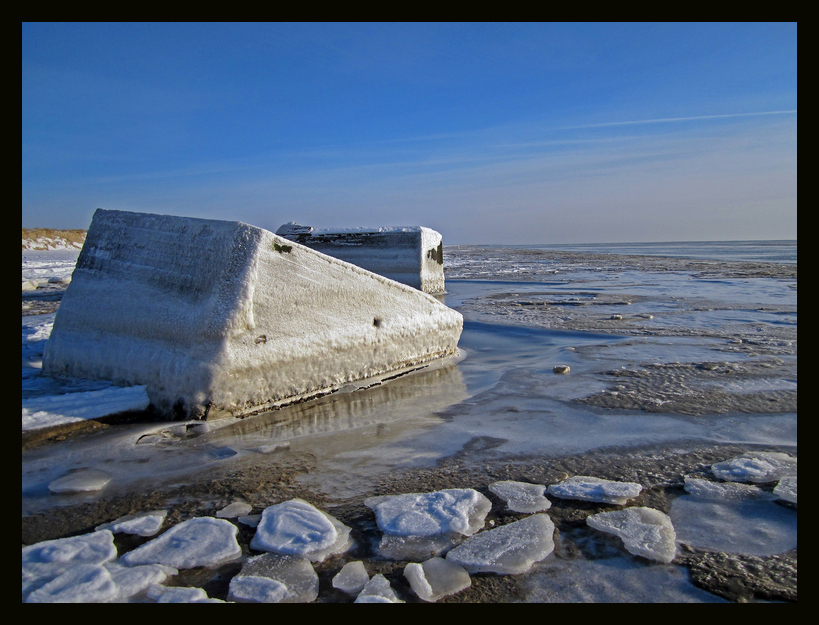 Eisbunker in Blavand