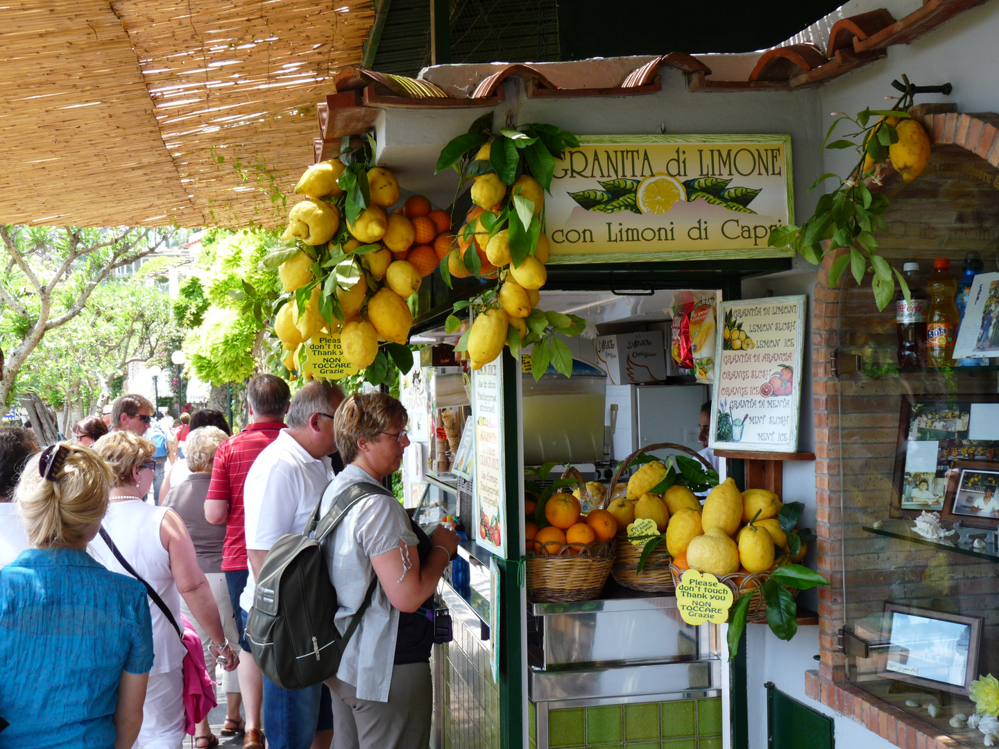 Eisdiele, Insel Capri