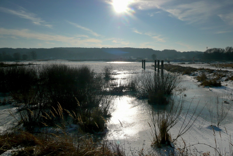 Eisdüne an der Elbe