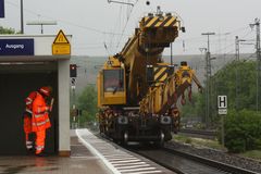 Eisen Bahn Kran--128 Tonnen