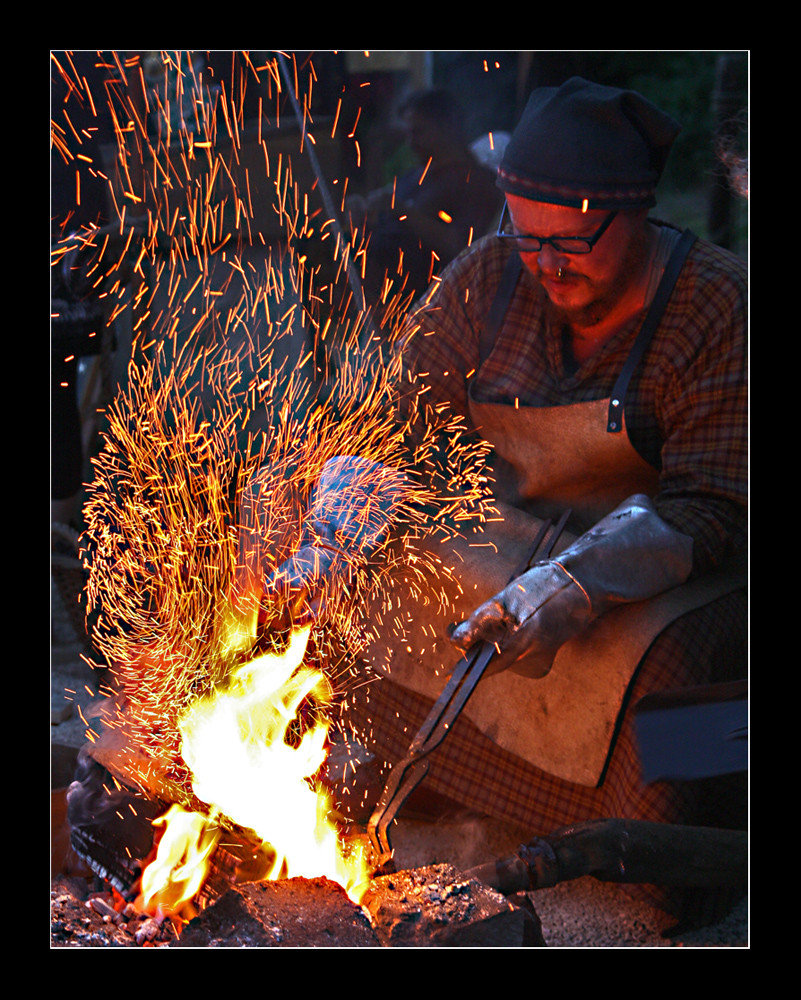 Eisen im Feuer