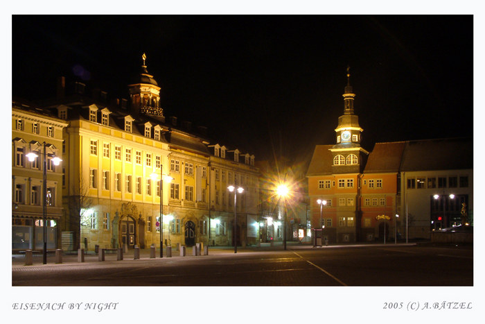 EISENACH BY NIGHT