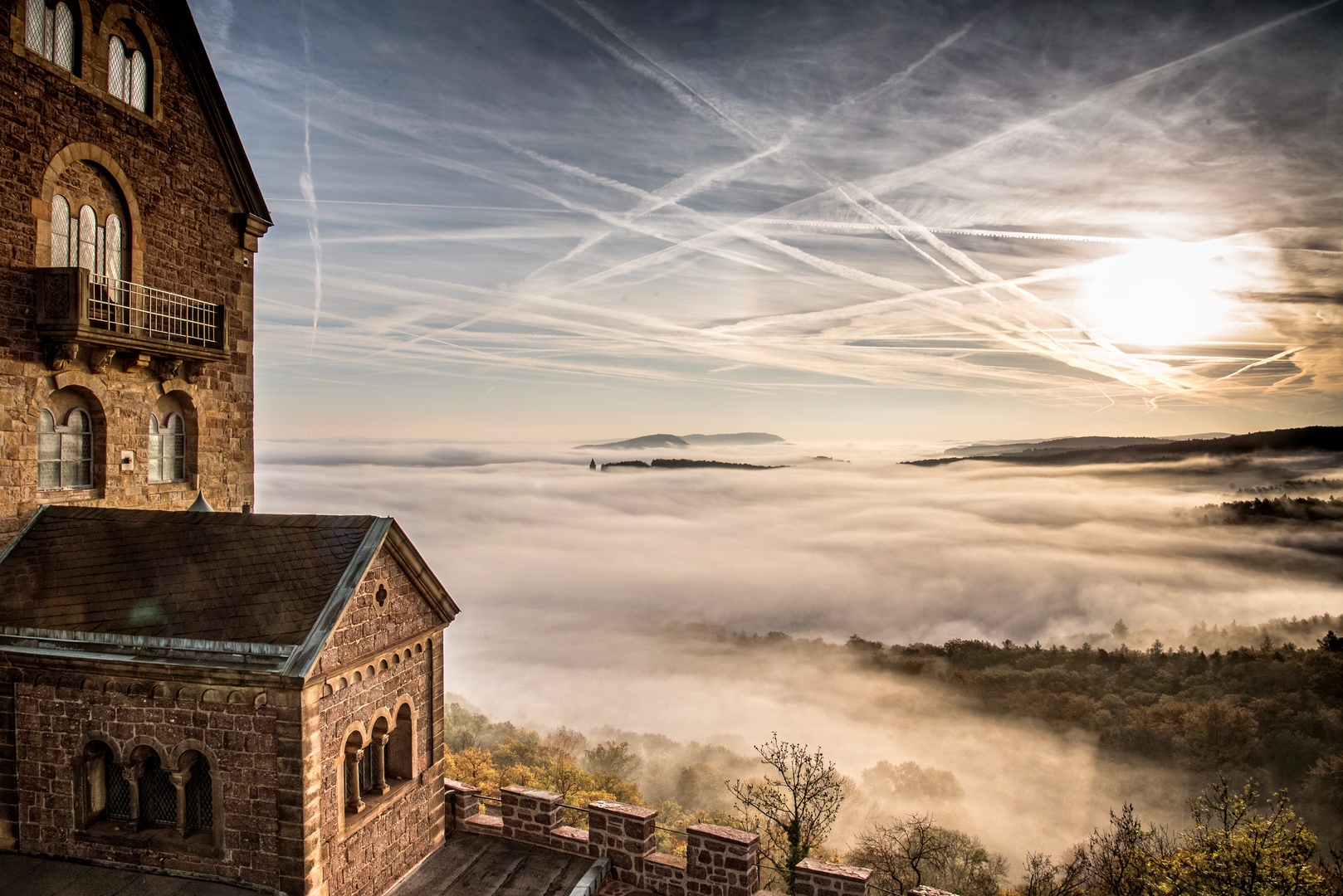 Eisenach im Nebel