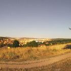 Eisenach Panoramaweg mit Blick auf die Wartburg bei Nacht