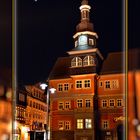 Eisenacher Rathaus bei Nacht