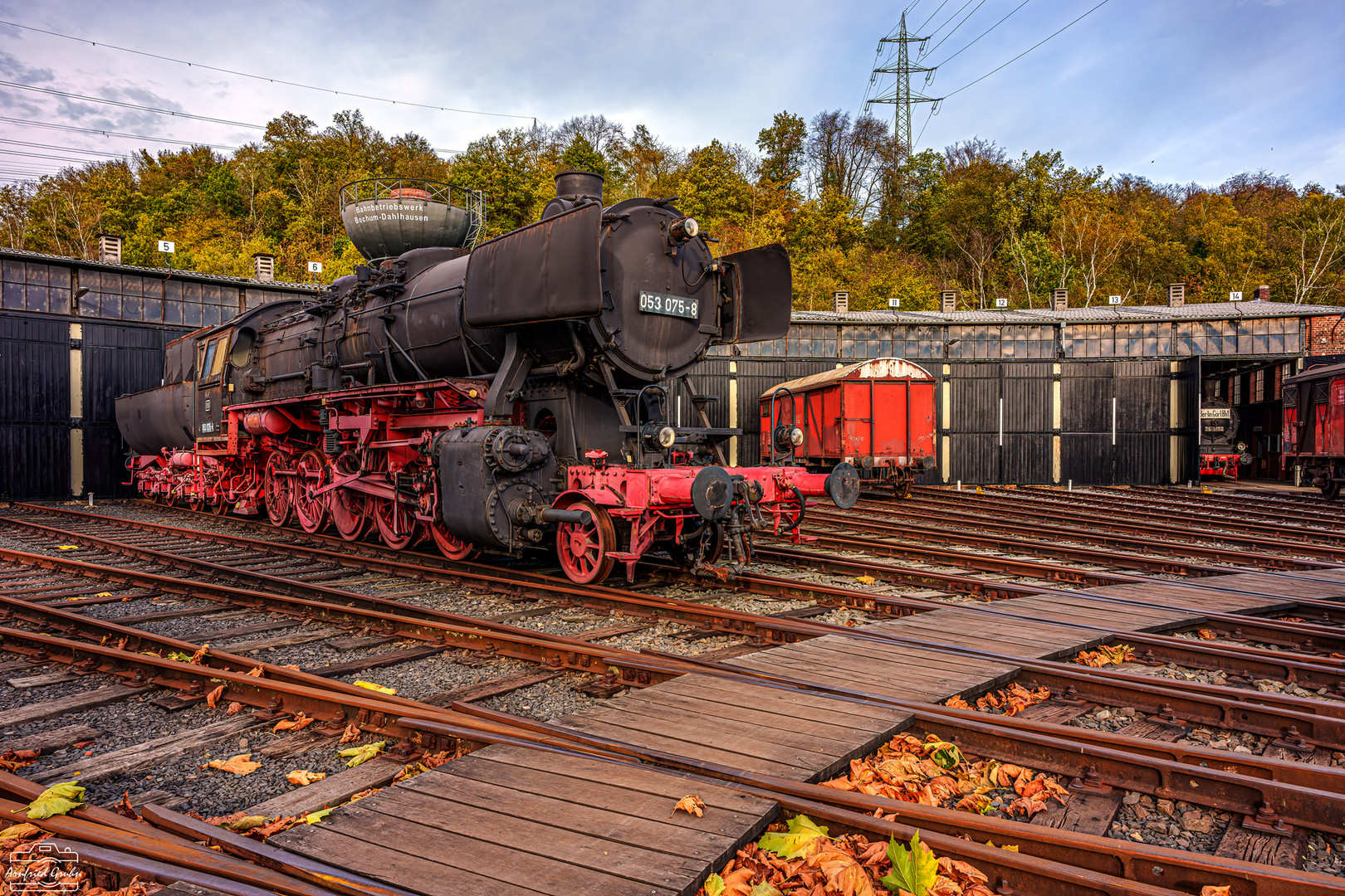 Eisenbahmuseum Bochum - vor der Winterpause