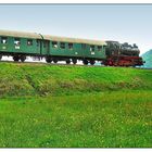 Eisenbahn auf der Wiesentbrücke 