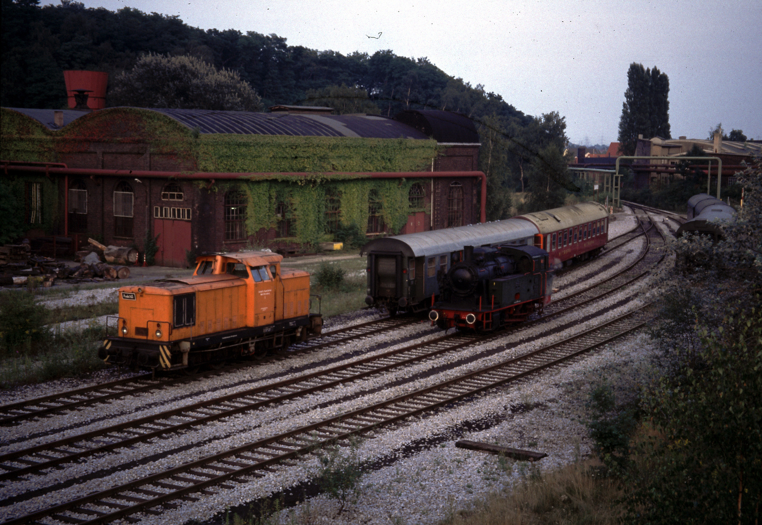 Eisenbahn auf Zollverein