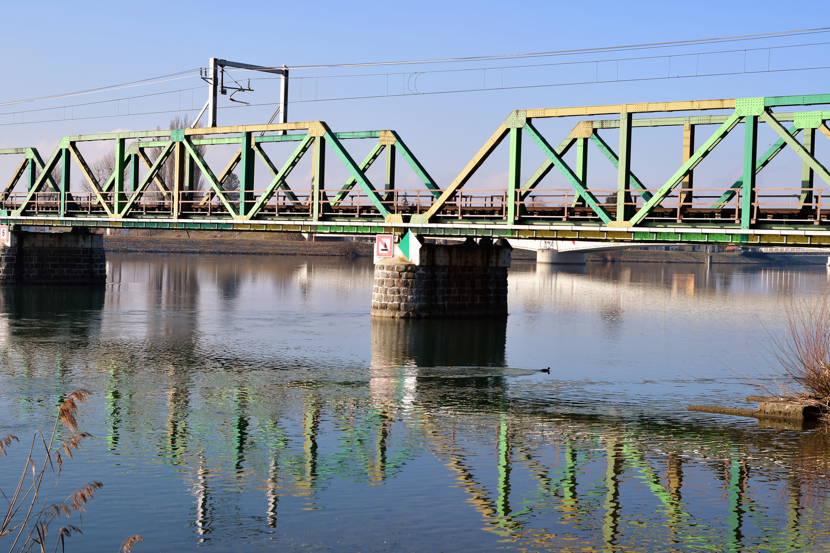 Eisenbahn Brücke Ptuj