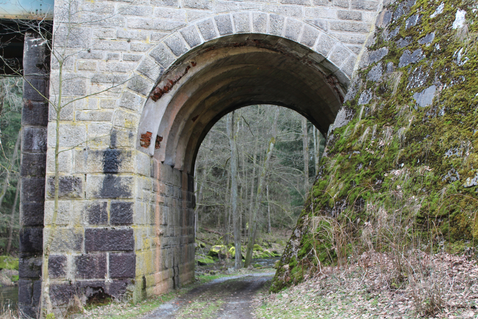 Eisenbahn Brücke über die Waldnaab