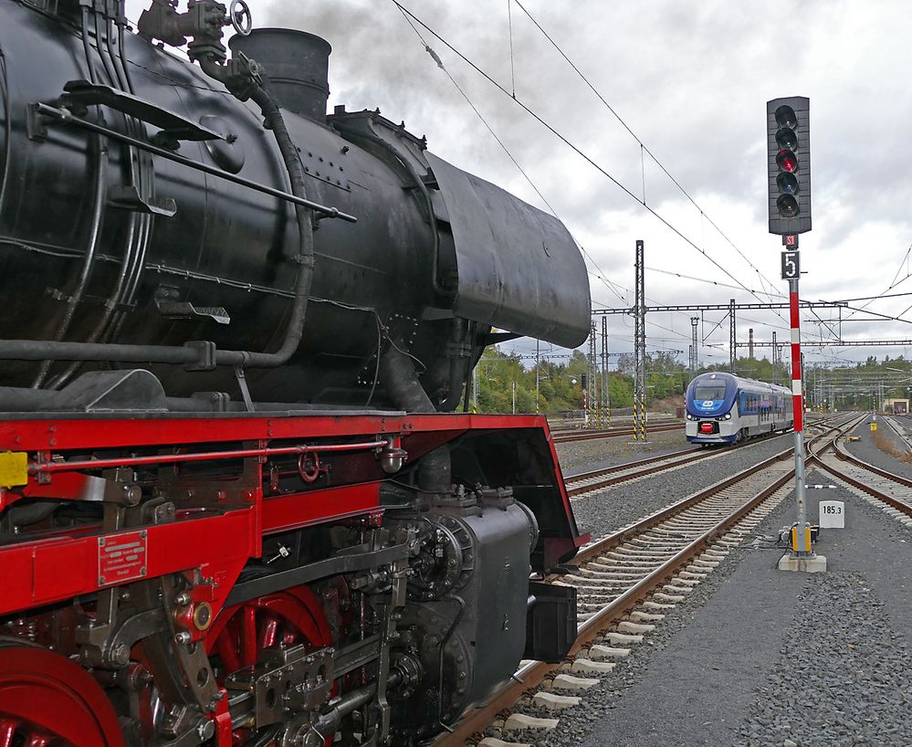 Eisenbahn gestern und heute