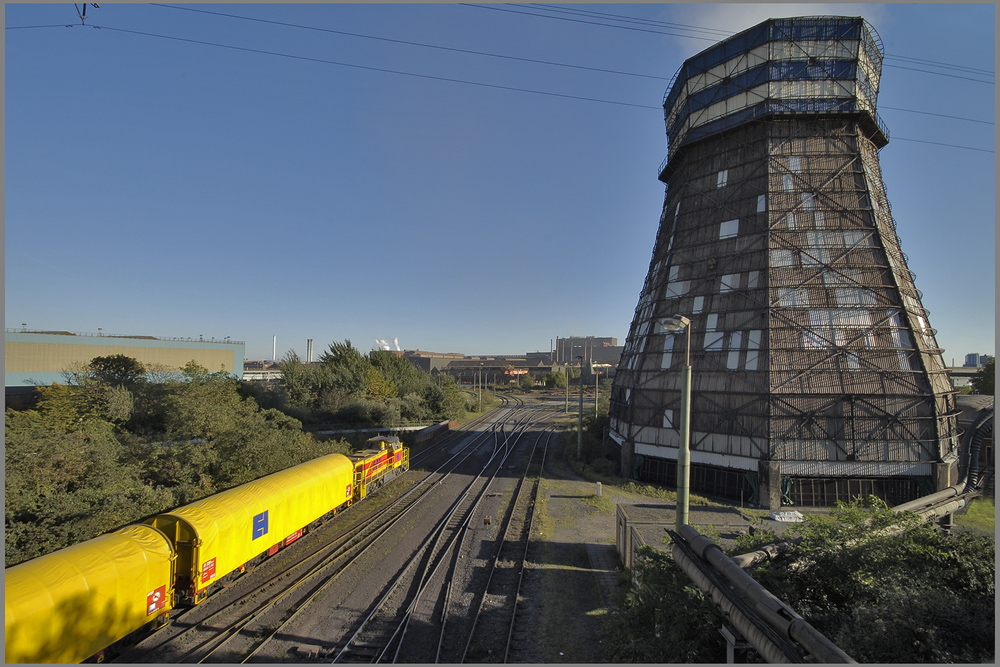 Eisenbahn & Häfen bei Thyssen Krupp Duisburg