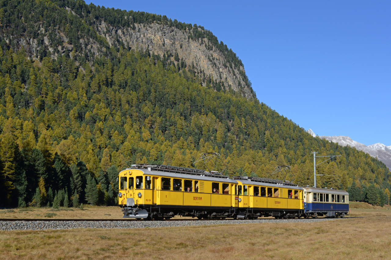 Eisenbahn im Engadin