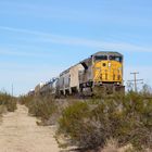 Eisenbahn in der Mojave-Wüste