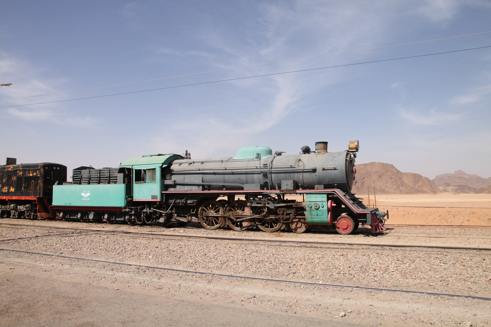 Eisenbahn in der Wüste