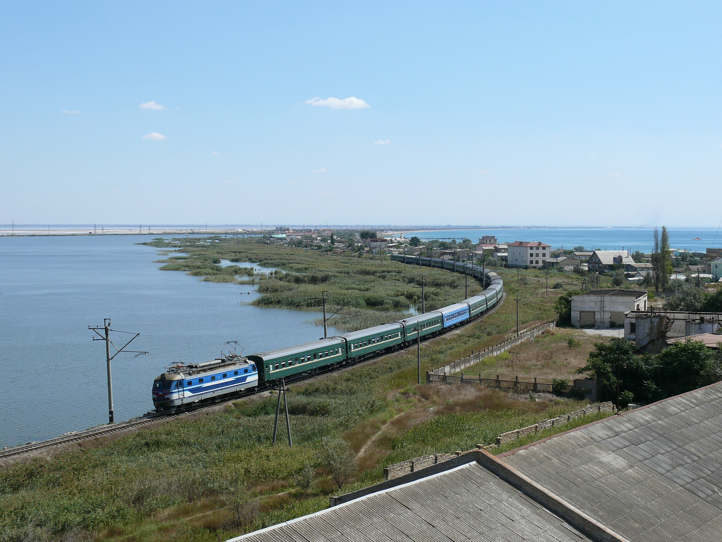 Eisenbahn in Jewpatorija/Krim