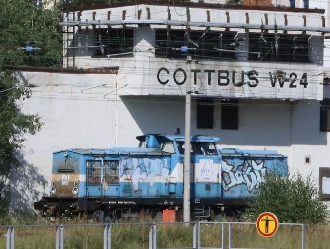 Eisenbahn-Romantik in Cottbus