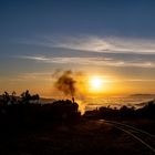 Eisenbahn über den Wolken