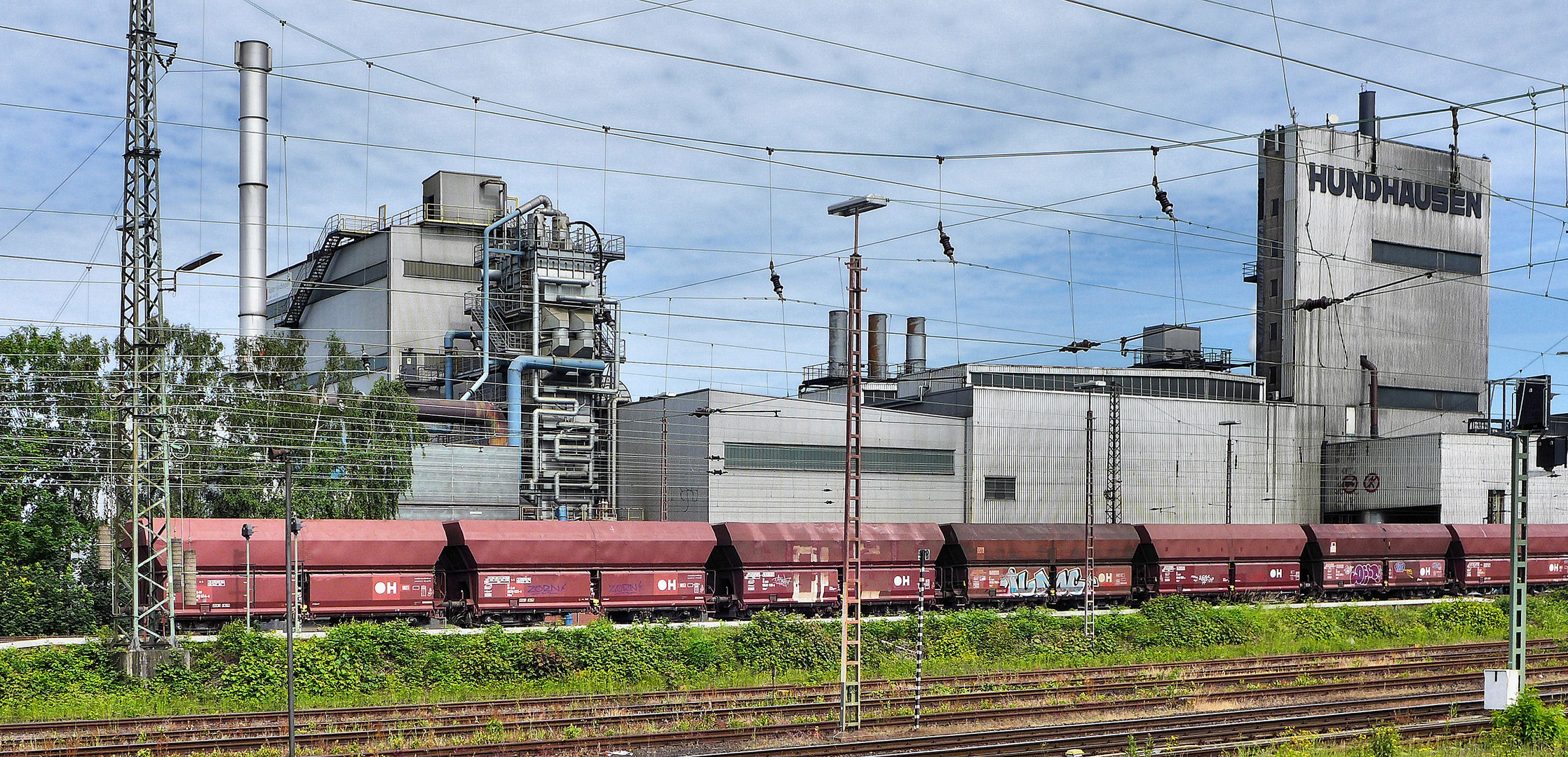 Eisenbahn und Industrie