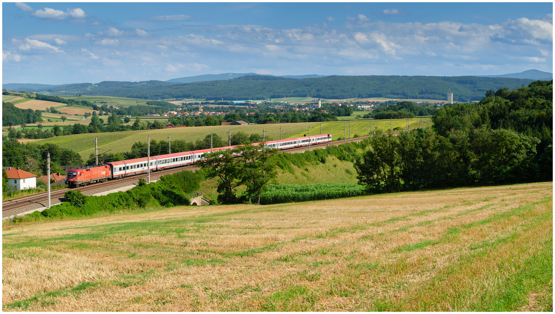 Eisenbahn und Landschaft I