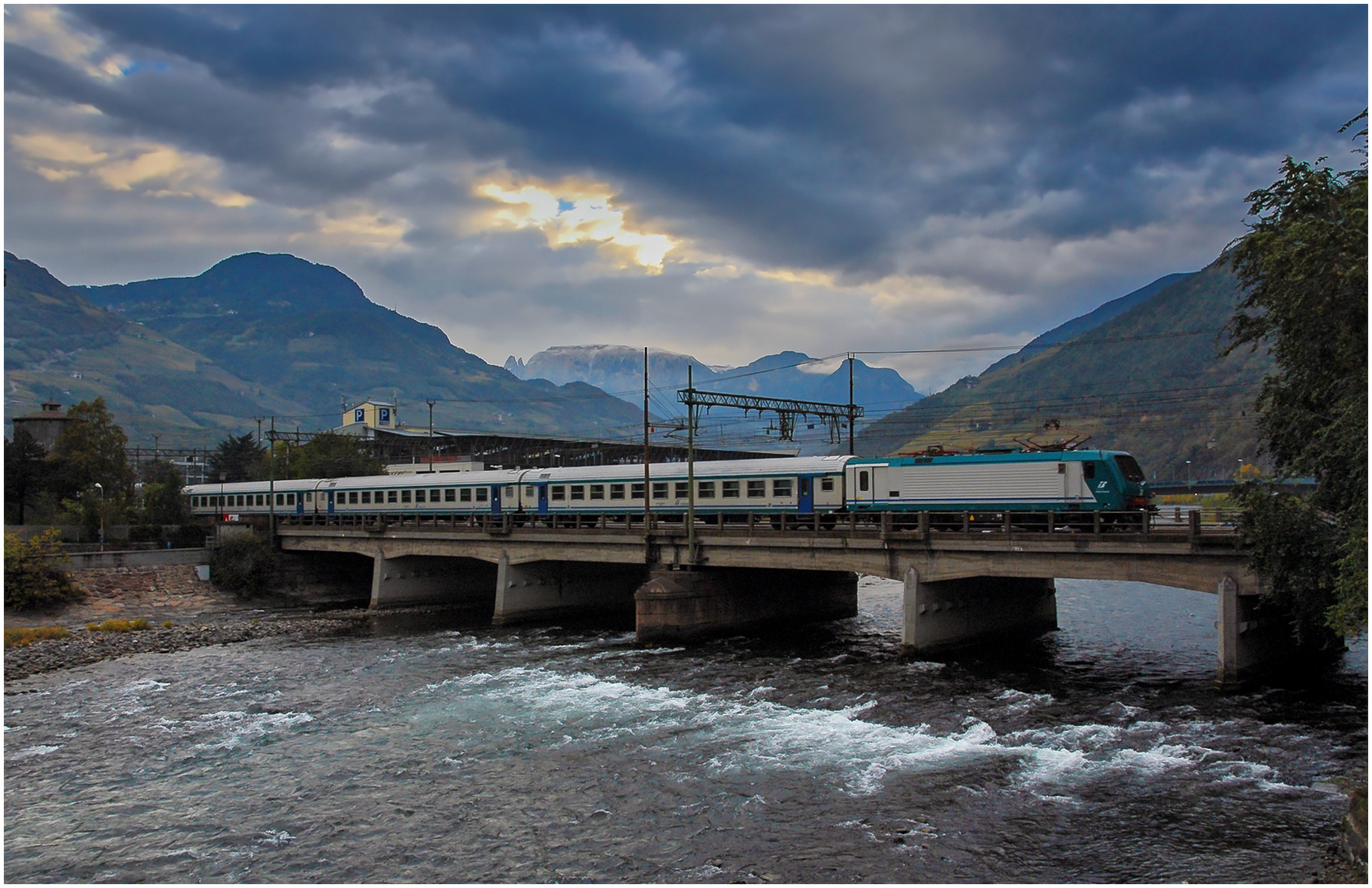 Eisenbahn und Wasser VII