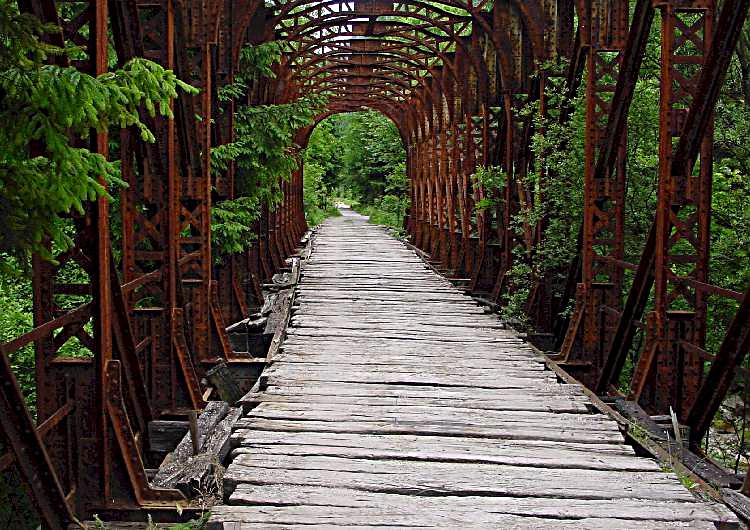 Eisenbahnbrücke aD in Slowenien