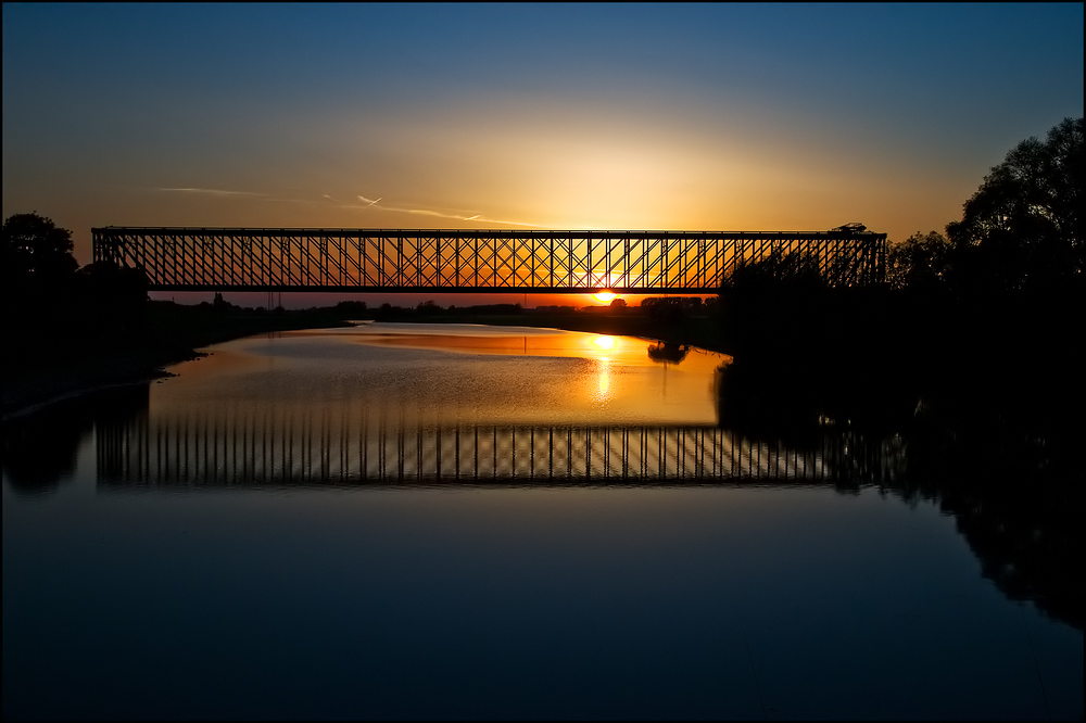 ~ Eisenbahnbrücke Altrhein ~