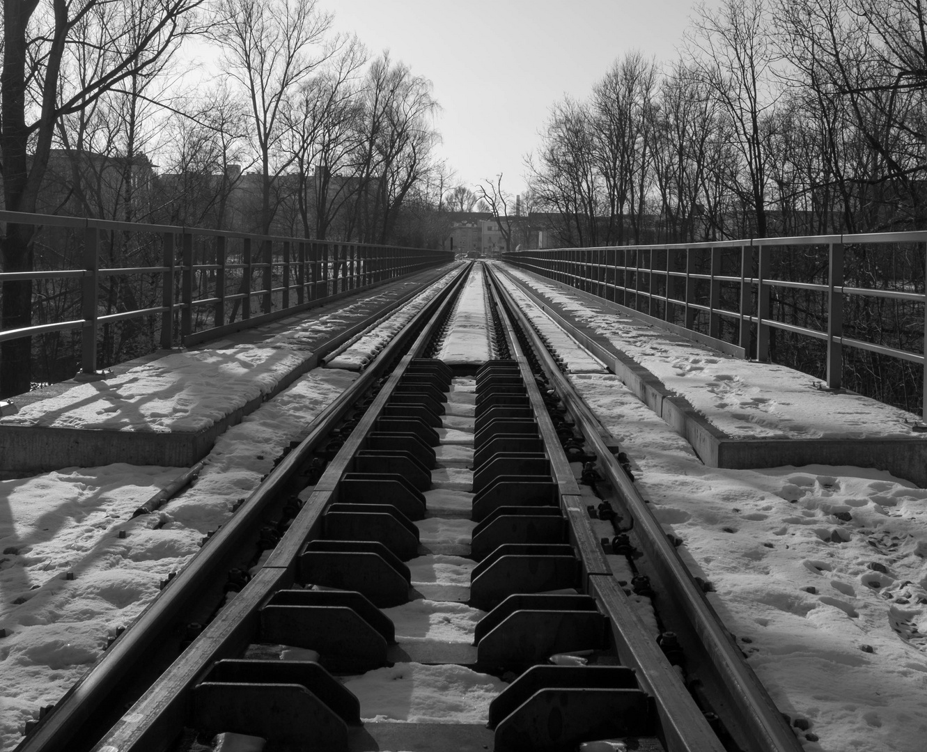 Eisenbahnbrücke am Lech