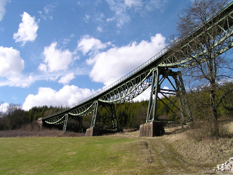 Eisenbahnbrücke bei Blumberg / Südschwarzwald