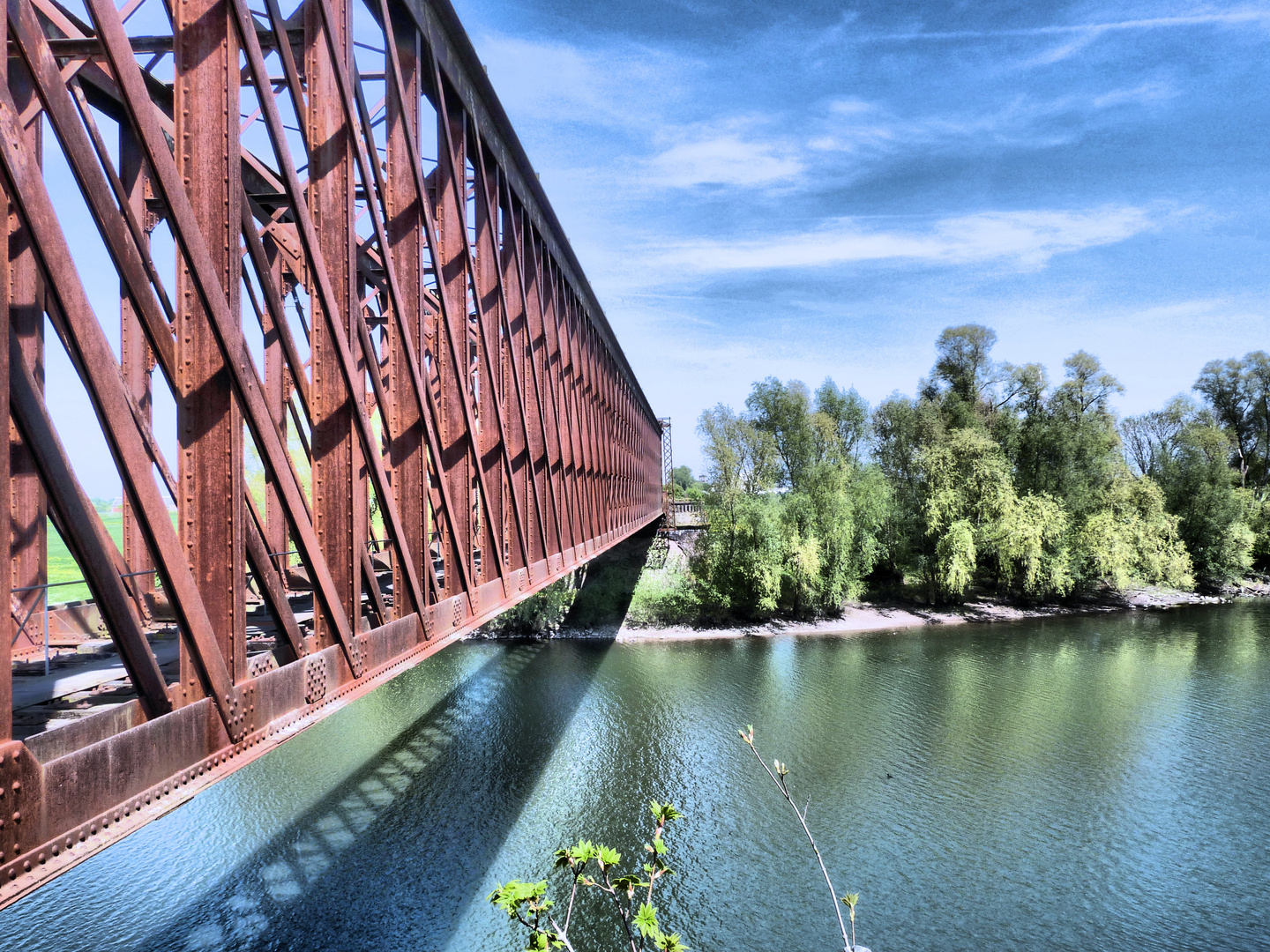 Eisenbahnbrücke bei Griethausen