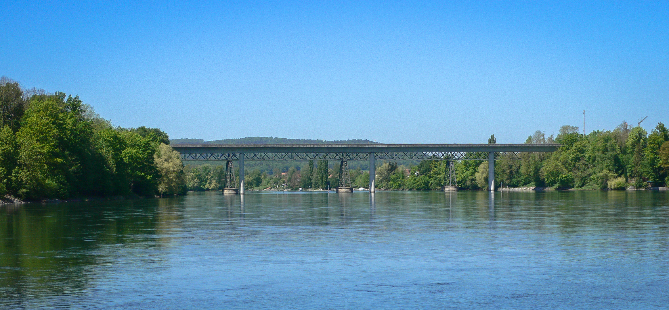 Eisenbahnbrücke bei Hemishofen
