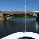 Eisenbahnbrücke bei Koblenz-Güls