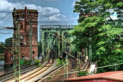 Eisenbahnbrücke bei Mainz