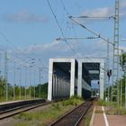 Eisenbahnbrücke bei Maximiliansau, Rheinland-Pfalz