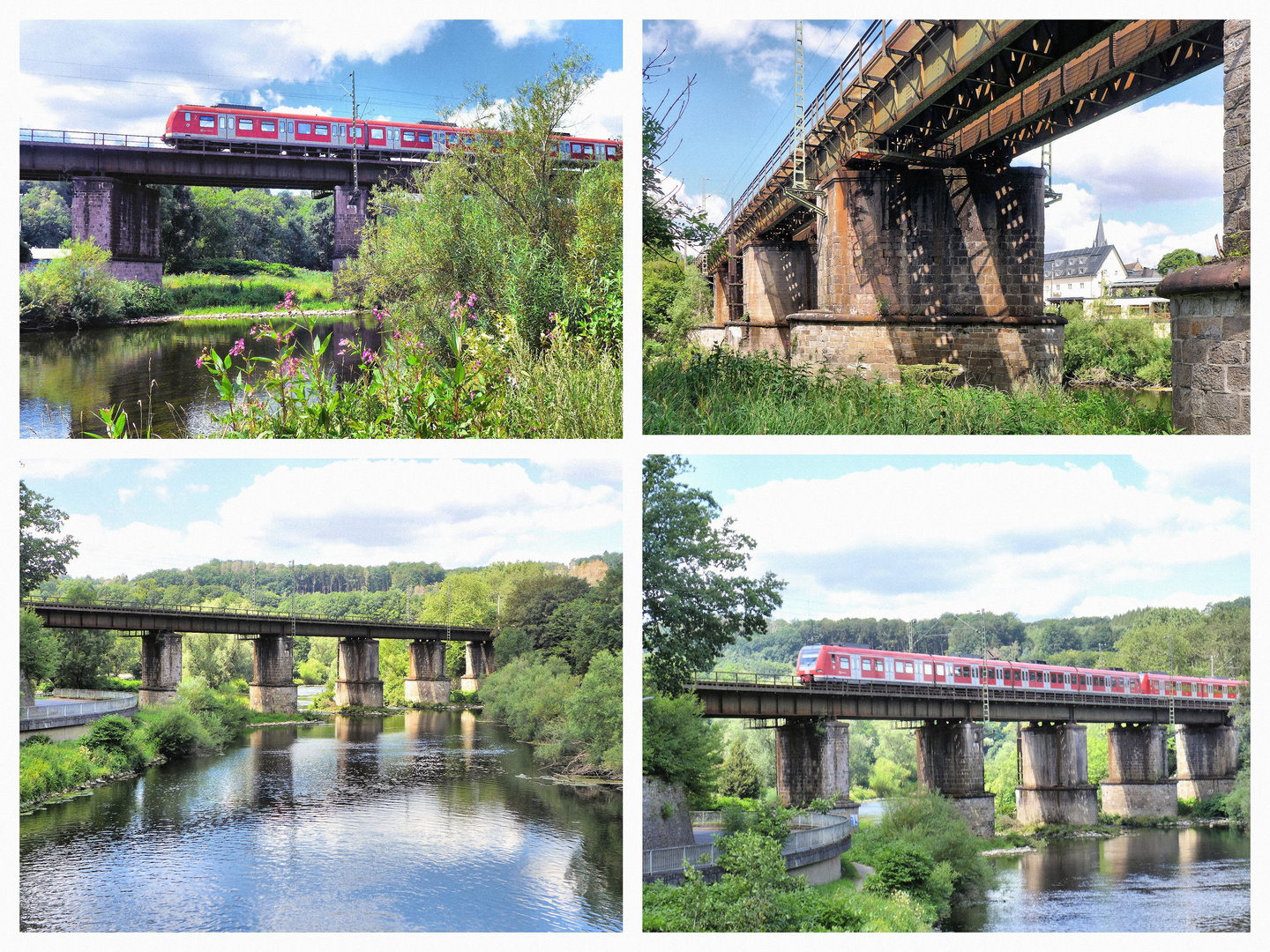 Eisenbahnbrücke bei Rosbach/Sieg