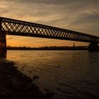 Eisenbahnbrücke bei Urmitz/Rhein