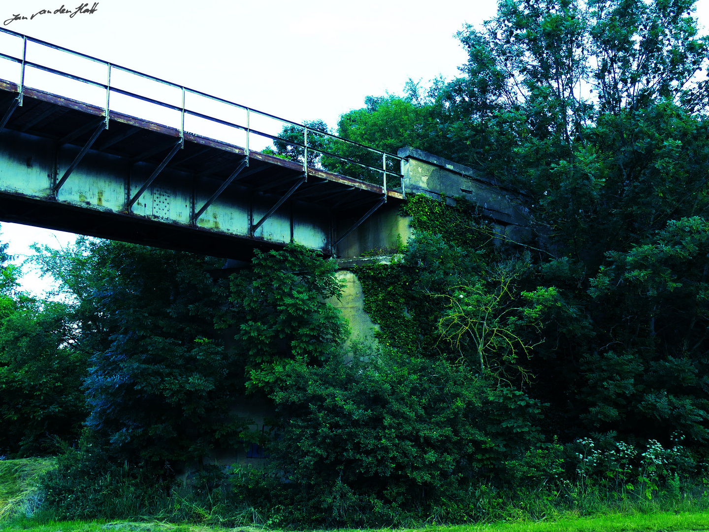 Eisenbahnbrücke bei Zeitz