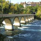 Eisenbahnbrücke beim Rheinfall