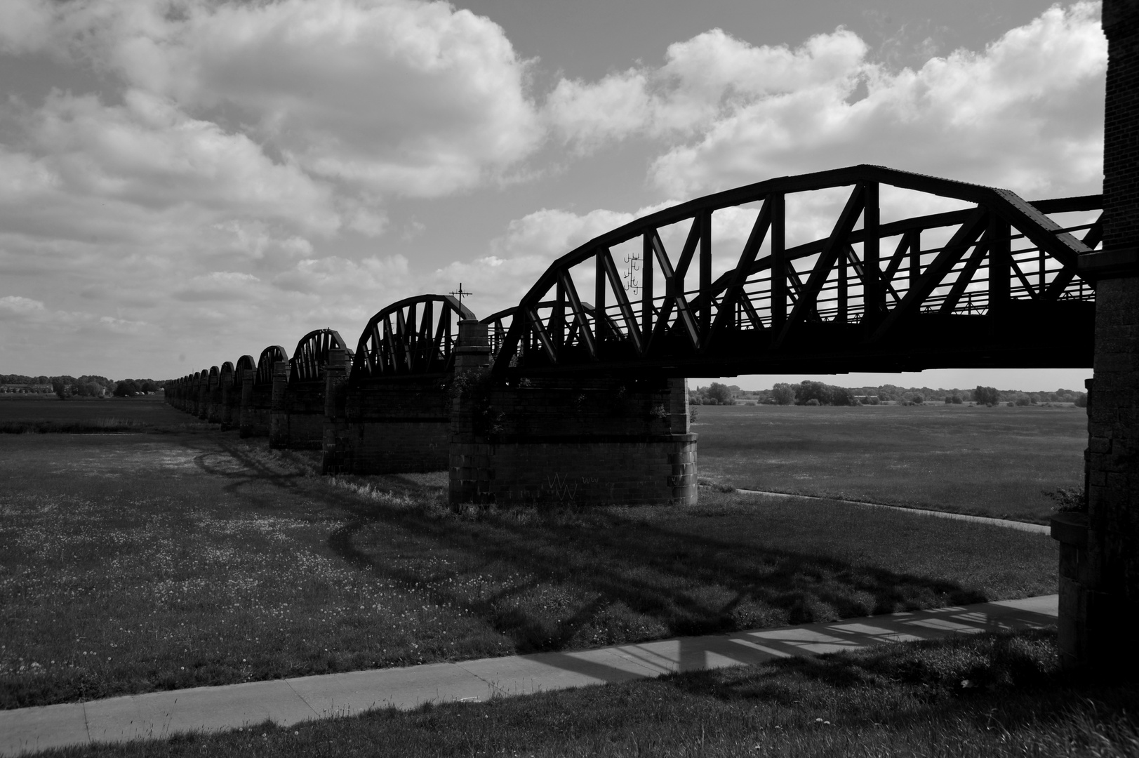 Eisenbahnbrücke Dömitz/Elbe V