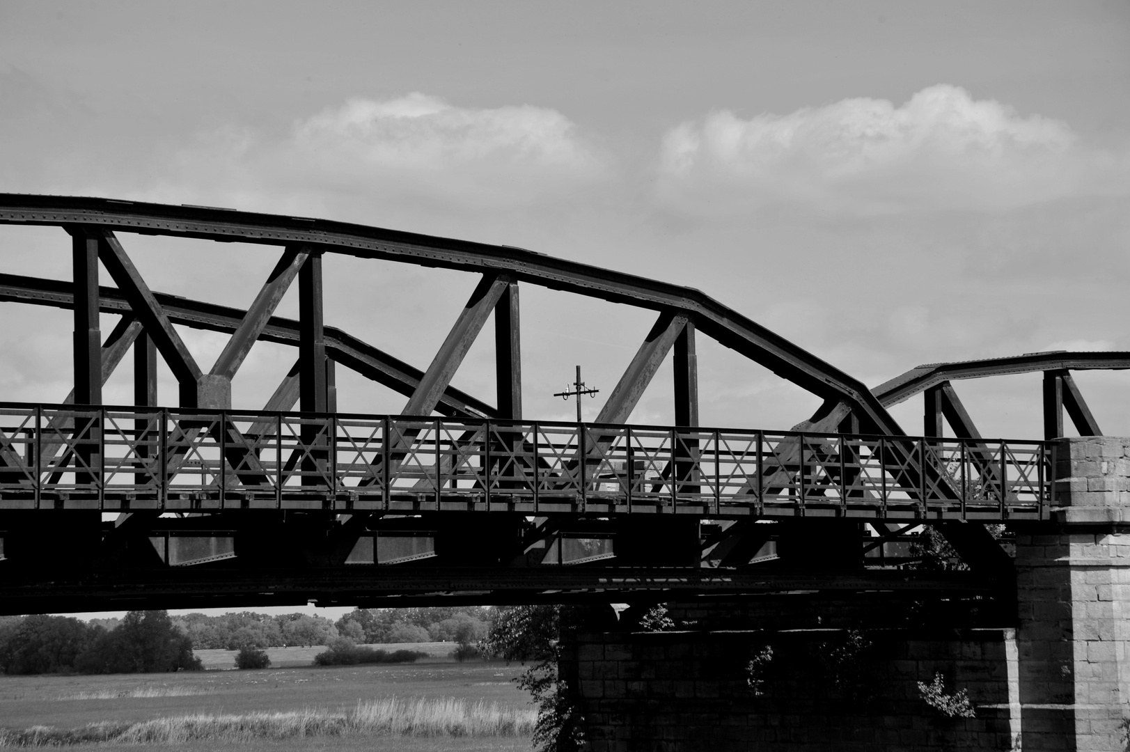 Eisenbahnbrücke Dömitz/Elbe VII
