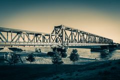 Eisenbahnbrücke Duisburg-Hochfeld