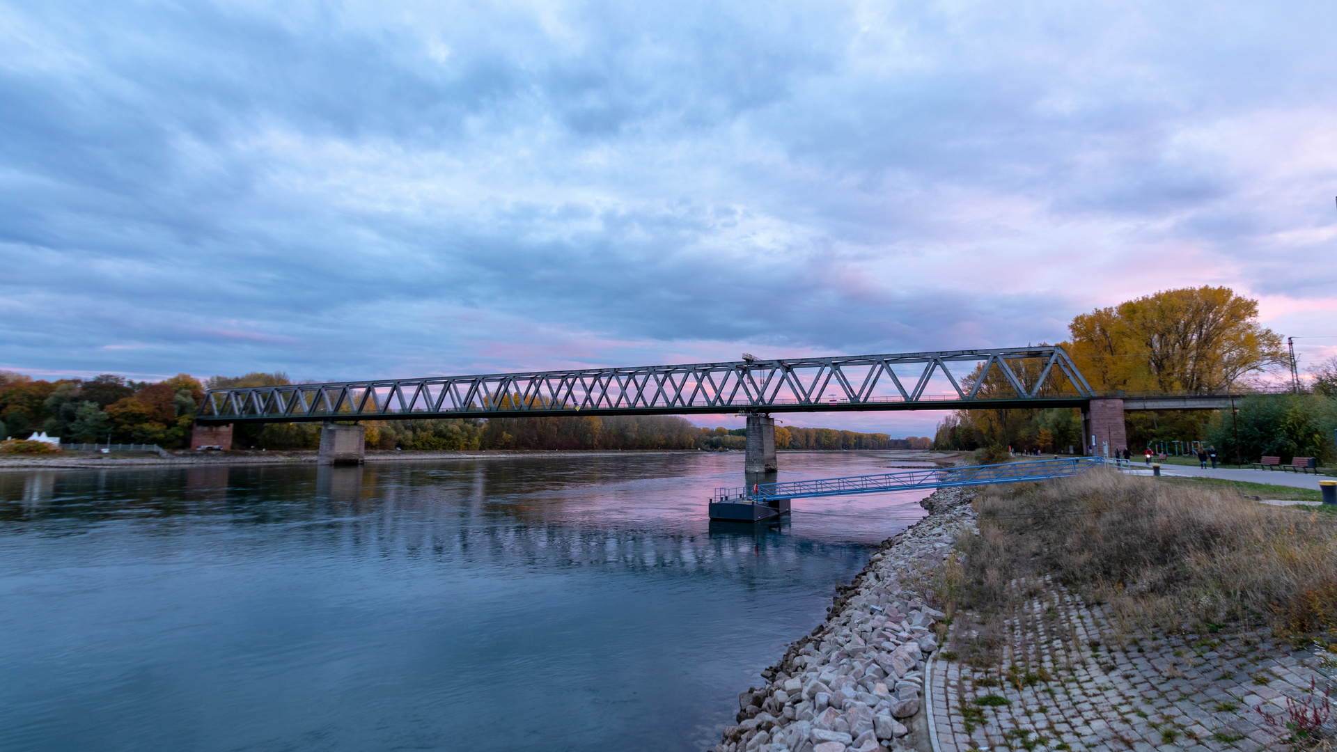 Eisenbahnbrücke Germersheim 2