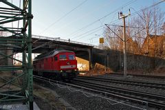 Eisenbahnbrücke Greizer Straße vor dem Abriss